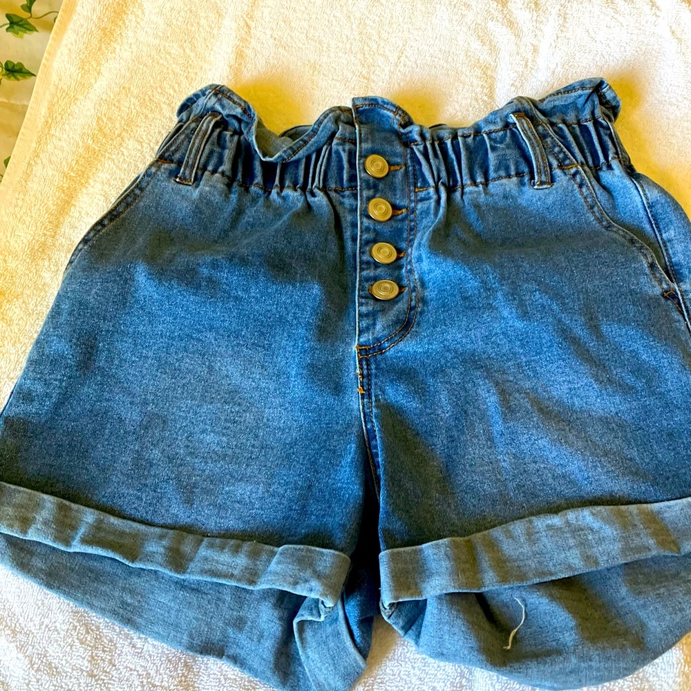 Chocolate USA Denim Cutoffs size Small